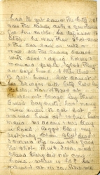 1916 Diary page